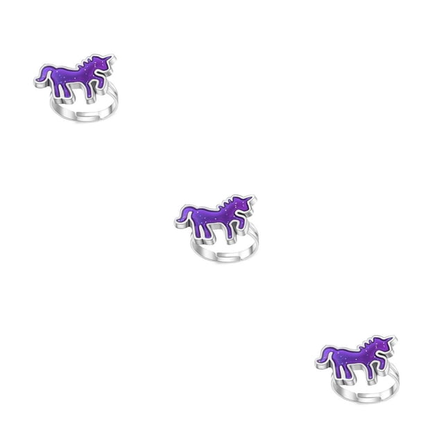 Anillos de humor Termocrómico Minnieouse Ajustable Pequeño dinosaurio