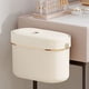 thumbnail image 4 of Basurero Pequeño para Baño, de Pared con Tapa, para Cocina y Baño, Gran Capacidad (9/7 L), Plástico Beige, Diseño Compacto., 4 of 6