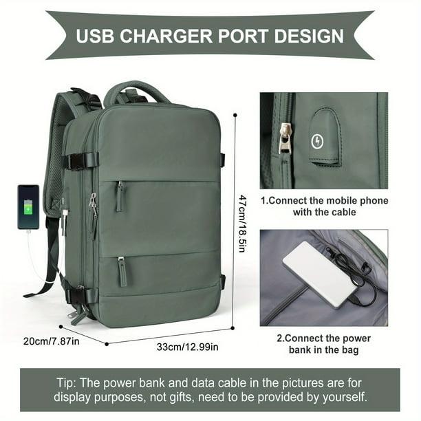 Travel in Style with our Large Waterproof Backpack for Women - Perfect for Hiking, School, and More!