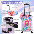 thumbnail image 4 of Set de equipaje Sanwuta Mermaid de 43 cm con almohada para maleta y mochila, 4 of 6
