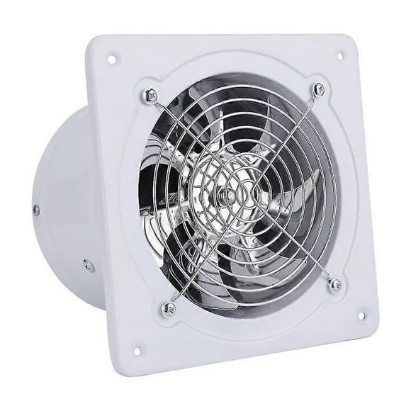 4 Inch Utility Blower Fan, 220 V , Low Noise Ventilator Extractor Wall Ventilator Duct Fan White G