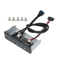 thumbnail image 2 of Culto de Panel Frontal de 5.25 Pulgadas, 5xusb3.2 Gen1 5Gbps GL3510 ESTABLE PANEL DEL PANEL DEL PANDER DE ACESORIO PARA ACESOR, 2 of 7