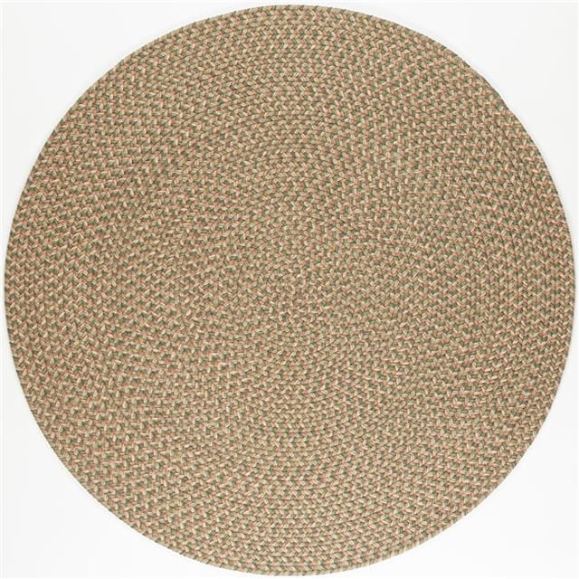 Rhody Rug CD66R048X048 4 ft. Camden Basil Tweed Round Rug