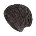 thumbnail image 1 of Coofit Tuque Décontractée Unisexe Chaude Créative Doublée en Molleton Bonnet Tricoté Tuque d'Hiver Décontractée, 1 of 10