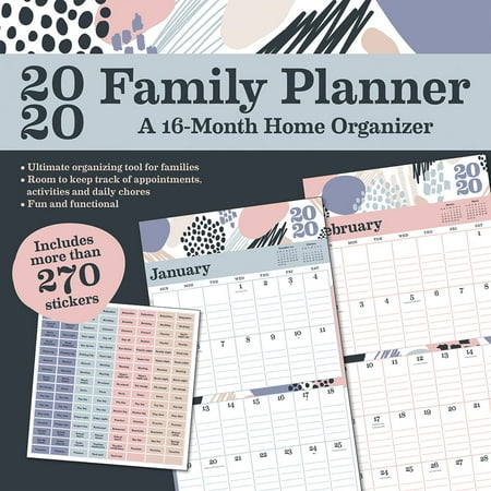 Trends International 2020 Family Planner Wall Wall (Best Family Wall Calendar)
