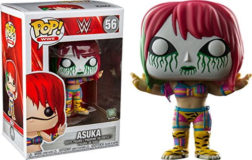 Funko Pop WWE: Asuka with White and Green Mask Collectible Figure