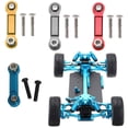 thumbnail image 3 of ziyahi RC Car Aluminium Alloy Upgrade Refit Servo Link For 1/18 A949 Metal Upgrade Refit Servo Link Remote Control Car blue 1Set, 3 of 6