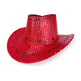 thumbnail image 4 of Slccxzc Sparkly Sequin Cowboy Hat Glitter Western Party Hat, 4 of 7