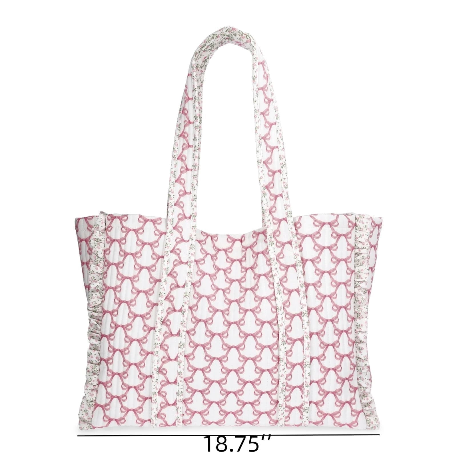 Stylish Large Quilted Tote Bag For Women, Elegant Quilt Tote Bag Suitable For Daily Shopping And Travel