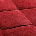 thumbnail image 4 of 3 Pieces Comforter Set Burgundy-Breathable and Durable Weighted Farmhouse Blanket - Plush, Sherpa, and Perfect for Modern Cozy Living, Offering Unmatched Comfort and Warmth, King,Burgundy, 4 of 5