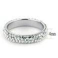 thumbnail image 5 of Womens Ring Anillo Para Mujer Stainless Steel Ring with Top Grade Crystal Ravenna, 5 of 5