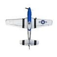 thumbnail image 4 of Mustang P51D Warbird 2.4Ghz 4CH 29.5" WingSpan RC Airplane RTF P-51D Brushed EP Plane 768-1A by Poco Divo, 4 of 4