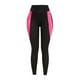 thumbnail image 4 of Leggings de patchwork de cintura alta para mujer: pantalones deportivos elásticos que realzan las caderas, poliéster y spandex para yoga/fitness, 4 of 6