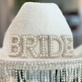 thumbnail image 5 of Cowgirl Hats Shimmering Tassels Bachelorette Party Fedora Hat for Bride to Be, 5 of 9