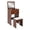 Black Walnut, variant on 3 in 1 Vanity Desk with Mirror Compact Vanity 15.8inch with Flip Top Storage Makeup Table with Stool for Small Spaces