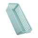 thumbnail image 5 of Injueey Cesta de almacenamiento ahuecada - Organizador conveniente y elegante para cualquier habitación Snacks ABS Cestas de almacenamiento Azul nórdico 2Conjunto, 5 of 6