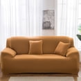thumbnail image 2 of Sofa Slipcover L Shape Sofa Cover Sectional Couch Cover Spandex Non Slip with Elastic Bottom Furniture Protector Cover for for Home Decor 3-seater, 2 of 10