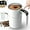 White, variant on Automatic Self Stirring Coffee Mug with Temperature Display & Lid, Magnetic Stirring Rechargeable Mug, Multifunctional Auto Mixing Cup for Home, Office, Travel