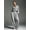 Grey, variant on Women's Vintage Two Piece Set - Loose Fit Long Sleeve Button Down Shirt & High Waisted Wide Leg Pants Casual Lounge Outfit