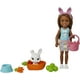 thumbnail image 1 of Barbie Chelsea Doll (Brunette) with Pet Bunny & Storytelling Accessories Including Pet Bed, Bunny Treats & More, Toy for 3 Year Olds & Up Barbie -, 1 of 6