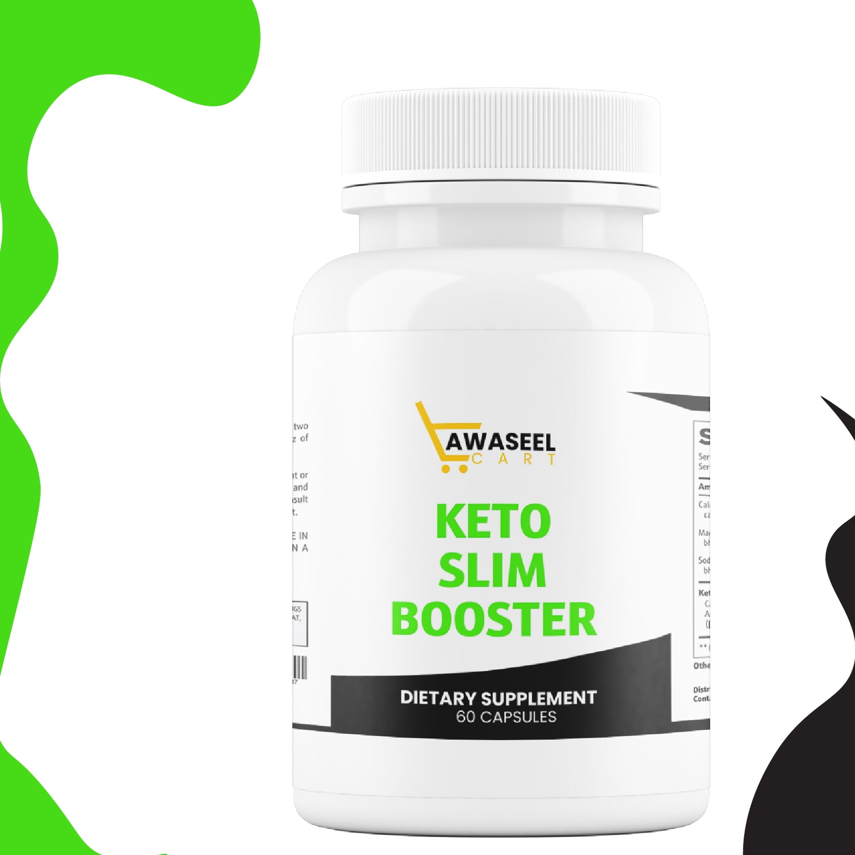 Tawaseel Keto Fat Burner for Women - 60 Capsules for Weight Loss and  Improved Metabolism 