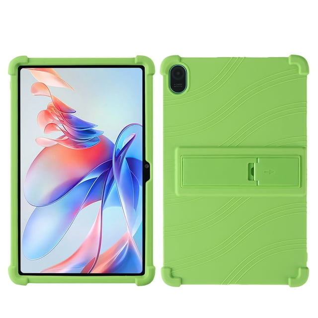 Étui pour Tablette Blackview Tab 11 Wi-Fi, Sécuritaire, Antichoc, Support en Silicone, Housse Verte Tab 11 Wi-Fi