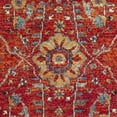 thumbnail image 6 of SAFAVIEH Vintage Hamadan Vinal Traditional Runner Rug, Orange/Navy, 2'3" x 12', 6 of 7