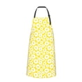 thumbnail image 2 of Naloa Daisies Flowers Apron Kitchen Aprons with Pockets for Women Men Chef, 2 of 8