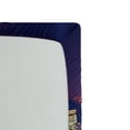 thumbnail image 2 of Ambesonne National Fitted Sheet, Fourth of July Day USA, Twin Size, Purple Yellow, 2 of 2