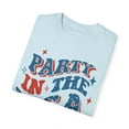 thumbnail image 3 of Red White and Blue Party In The USA Comfort Colors Unisex Tee, 3 of 4