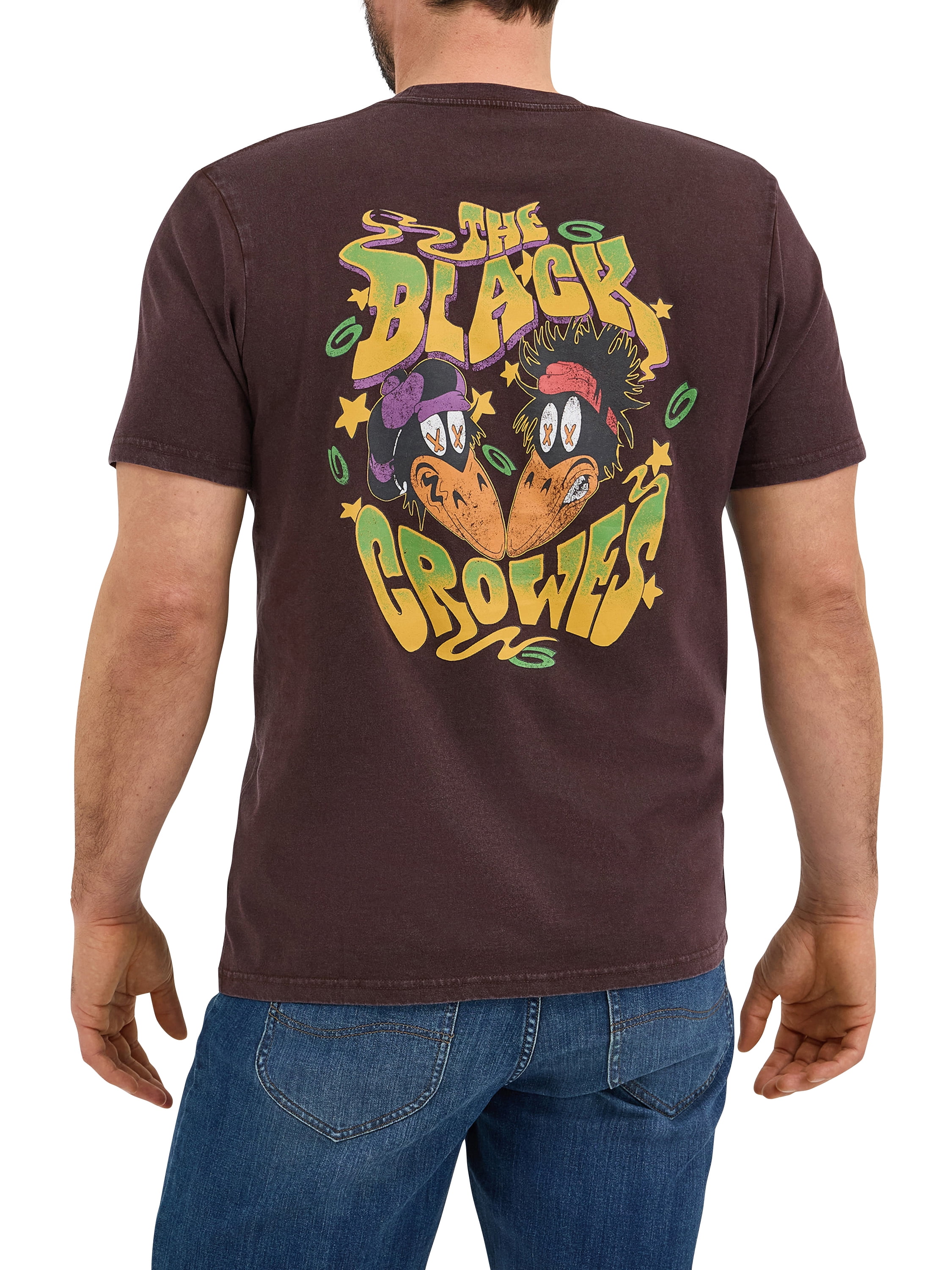 Lee® Mens Short Sleeve Black Crowes Graphic Tee, (S-3XL) - Walmart.com