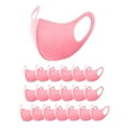 thumbnail image 1 of 20 Pack Washable Face Mask Reusable Mouth Mask for Men Women Pink, 1 of 2