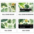 thumbnail image 4 of 4 Styles Monstera Leaf Credit Card Skin Debit Card Skin Sticker Cover Tropical Palm Plant No Bubble Slim Small Chip Personalized Bank Card Decal Removable Transportation Card 7.3x5.4Inch, 4 of 6