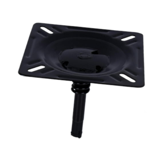 Nishiyuenyi Boat Seat Base Heavy Duty Boat Accessories 7"x7" Rotating Boat Seat Hardware Black