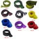thumbnail image 4 of Soidarity Herramientas de pesca extensibles de 35mm y 170 cm, envoltura de malla trenzada, funda para caña de pescar, bolsa protectora para poste Glover Pescar violeta Soidarity HW4358-08B, 4 of 6