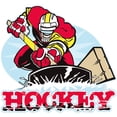 thumbnail image 2 of CafePress - Hockey Player - Rectangle Magnet, 2"x3" Refrigerator Magnet, 2 of 3