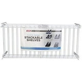 Grayline 40186, Extra Large Triple Stackable Shelves, White - Walmart.com