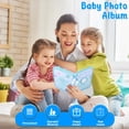 thumbnail image 3 of CUITING Soft Cloth Photo Book Polyester Baby Photo Album Free Illustration My First Picture Book Easy to Access Picture Album for Baby, 3 of 10