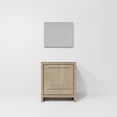 thumbnail image 5 of Lexora Home Lafarre 30" Single Quartz Top Bathroom Vanity with Mirror in Rustic, 5 of 9