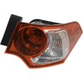 thumbnail image 3 of Halogen Tail Light Set For 2009-2010 Acura TSX Outer Clear/Red w/ Bulbs 2Pcs, 3 of 9