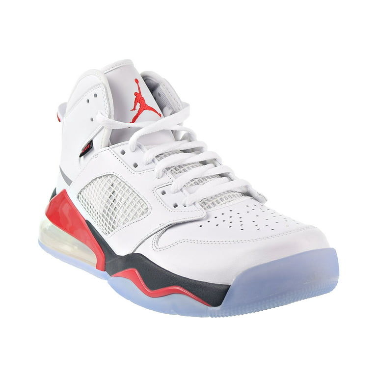 Nike Jordan Men's Shoes White-Reflect Silver-Fire Red-Black cd7070-100 - Walmart.com