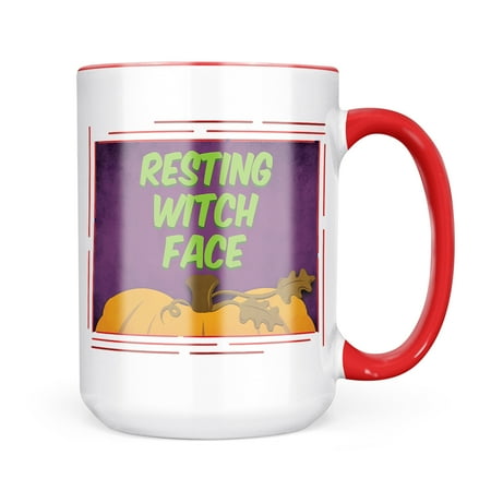

Christmas Cookie Tin Resting Witch Face Halloween Pumpkin Top Mug gift for Coffee Tea lovers