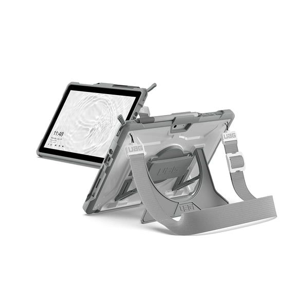 UAG Designed for Microsoft Surface Go 3 / Surface Go 2 / Surface Go [10.5-inch Screen] Case Scout w/Handstrap Rugged Military Drop Tested Protective Cover, Black