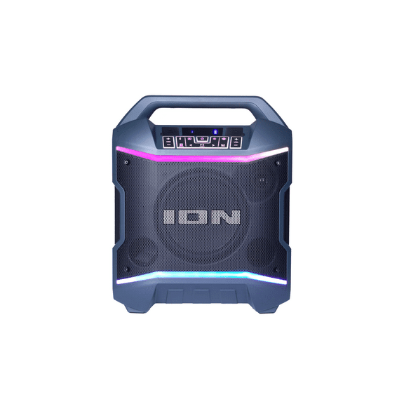 Open Box ION IPA163 Audio Party Boom Plus | Portable Bluetooth-enabled speaker with lights and premium wide sound