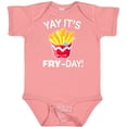 thumbnail image 3 of Inktastic Yay Its Fry Day with Cute French Fries Boys or Girls Baby Bodysuit, 3 of 5