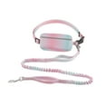 thumbnail image 2 of Correa para perros manos libres Fernando con bolsa costura reflectante rosa 120 cm-180 cm, 2 of 8