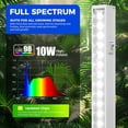 thumbnail image 3 of T5 Grow Lights, 5000K White Full  LED Grow Light, 2ft 80W (8 x 10W) Plant Grow Lights for Indoor Plants, Plug and Play, 8-Pack, 3 of 8