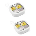 thumbnail image 1 of Caja de almacenamiento de viaje portátil con asa de transporte., 1 of 5