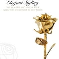 thumbnail image 2 of Forever Rose, a Genuine, One of a Kind, Real Rose, Hand Dipped to Last a Lifetime (24k Gold), 2 of 6