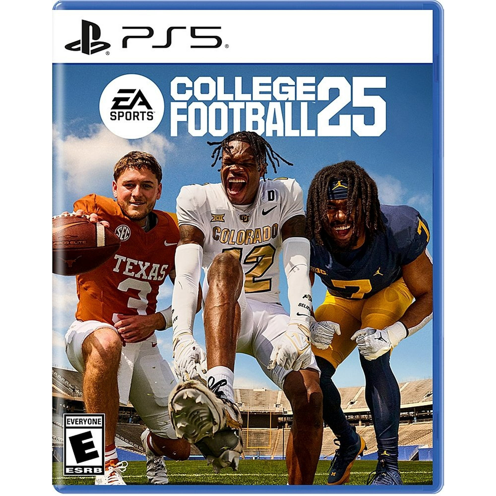 2025 New TTrade PS_5 Slim Disc Edition 1TB Console w/ Fortnite Cobalt Star Bundle + EA Sports College Football 25 - 4K UHD, DualSense Controller